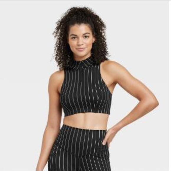 JoyLab Other - Women's High Neck Zip-up Bra | JoyLab | Large